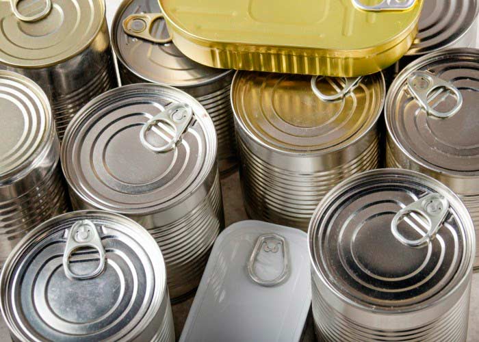 máquina para fábrica de conservas