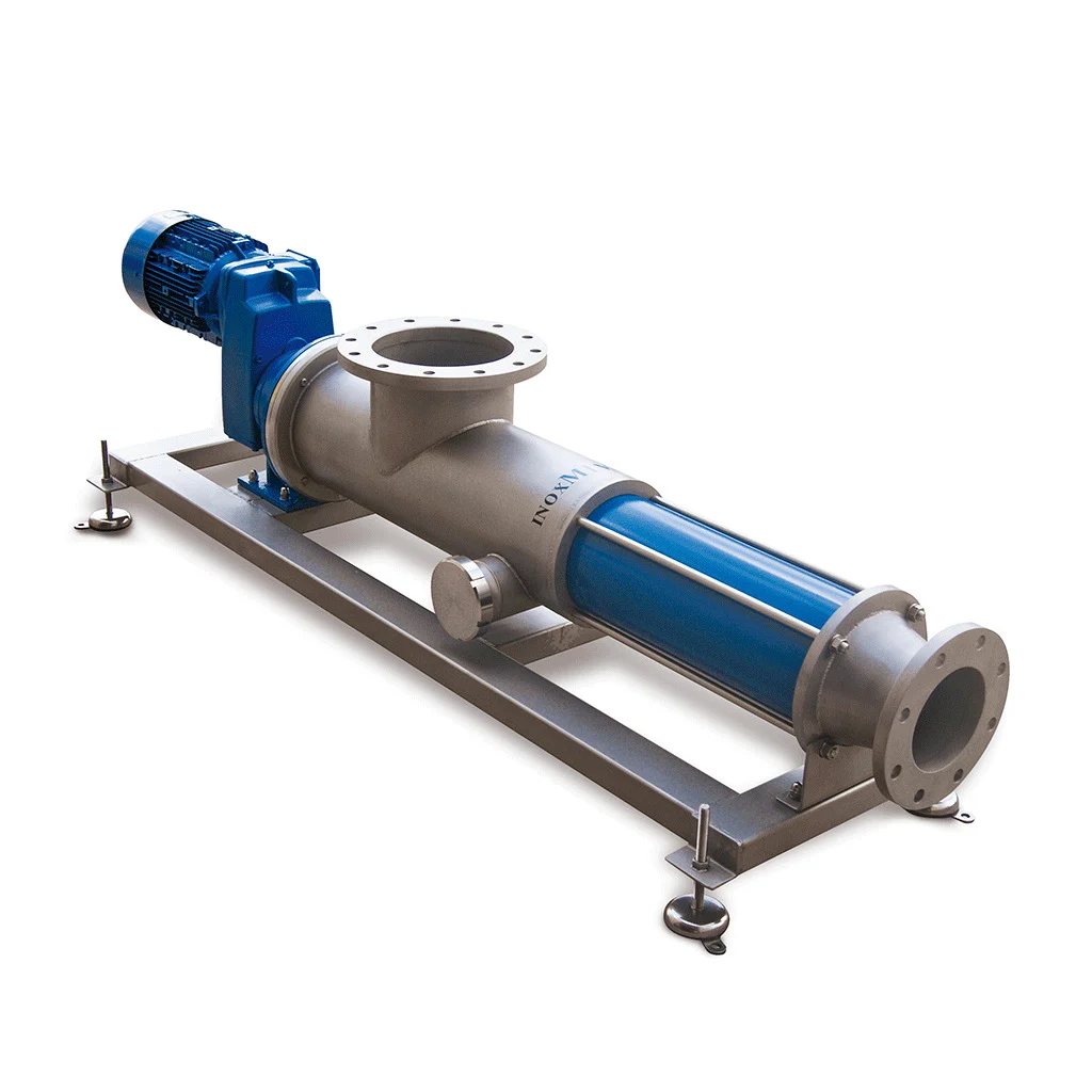 Pompe vinicole avec vis d'alimentation FL-EREX d'InoxMIM