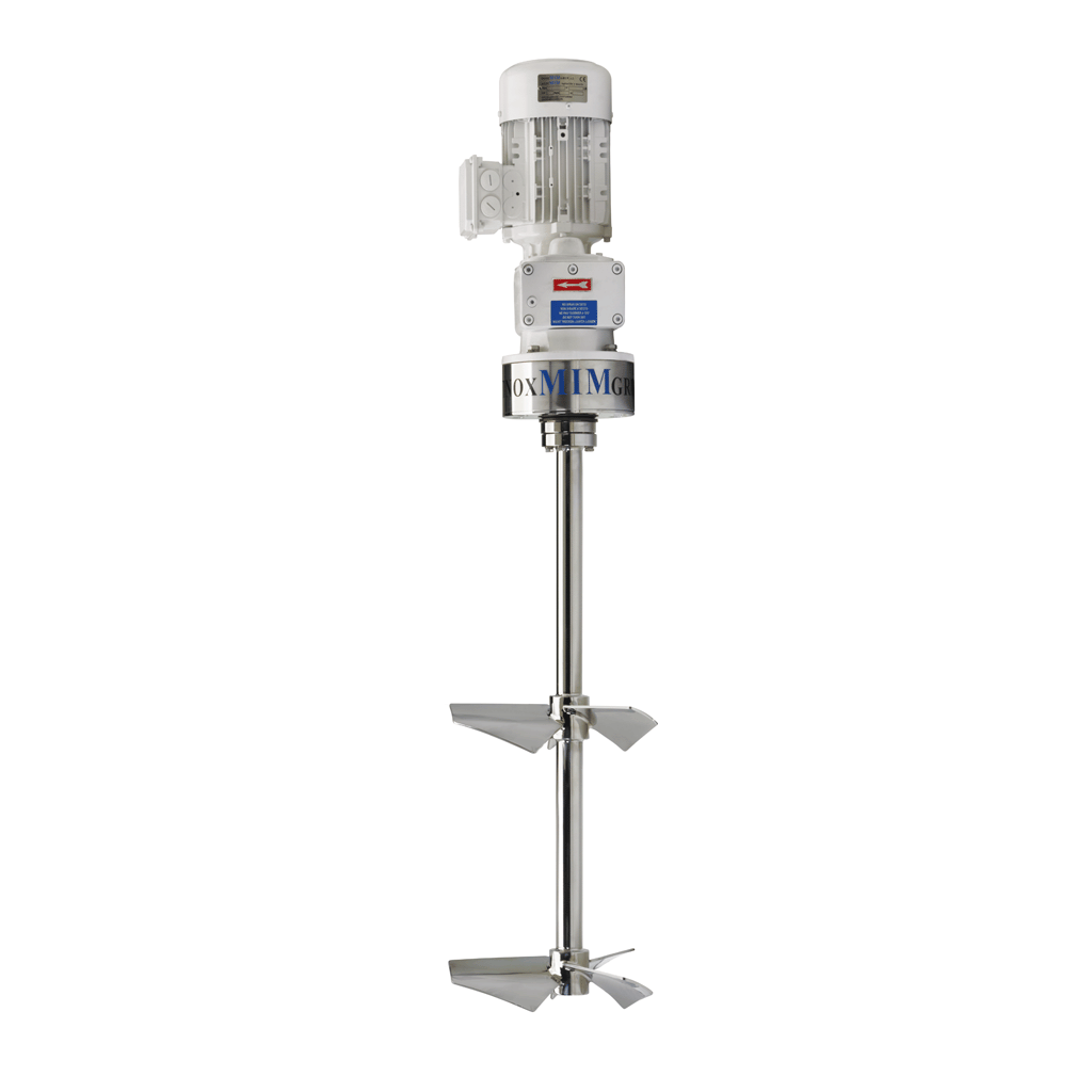 Agitateur IBC vertical d'InoxMIM avec motoréducteur coaxial