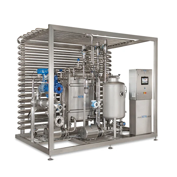 Équipement de pasteurisation automatique pour grands volumes