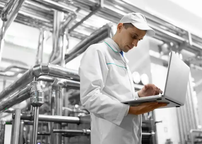 Fabrication de produits laitiers dans l'industrie agroalimentaire
