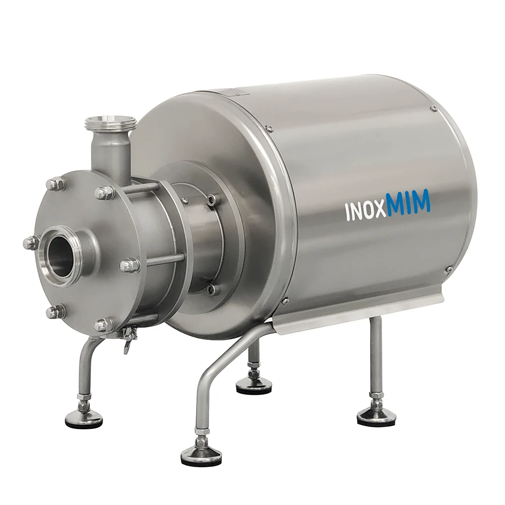 Mixeur en ligne EML d'InoxMIM en acier inoxydable